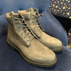 Timberland Mens Classic 6" Waterproof Boots Dark Grey Size 9.5